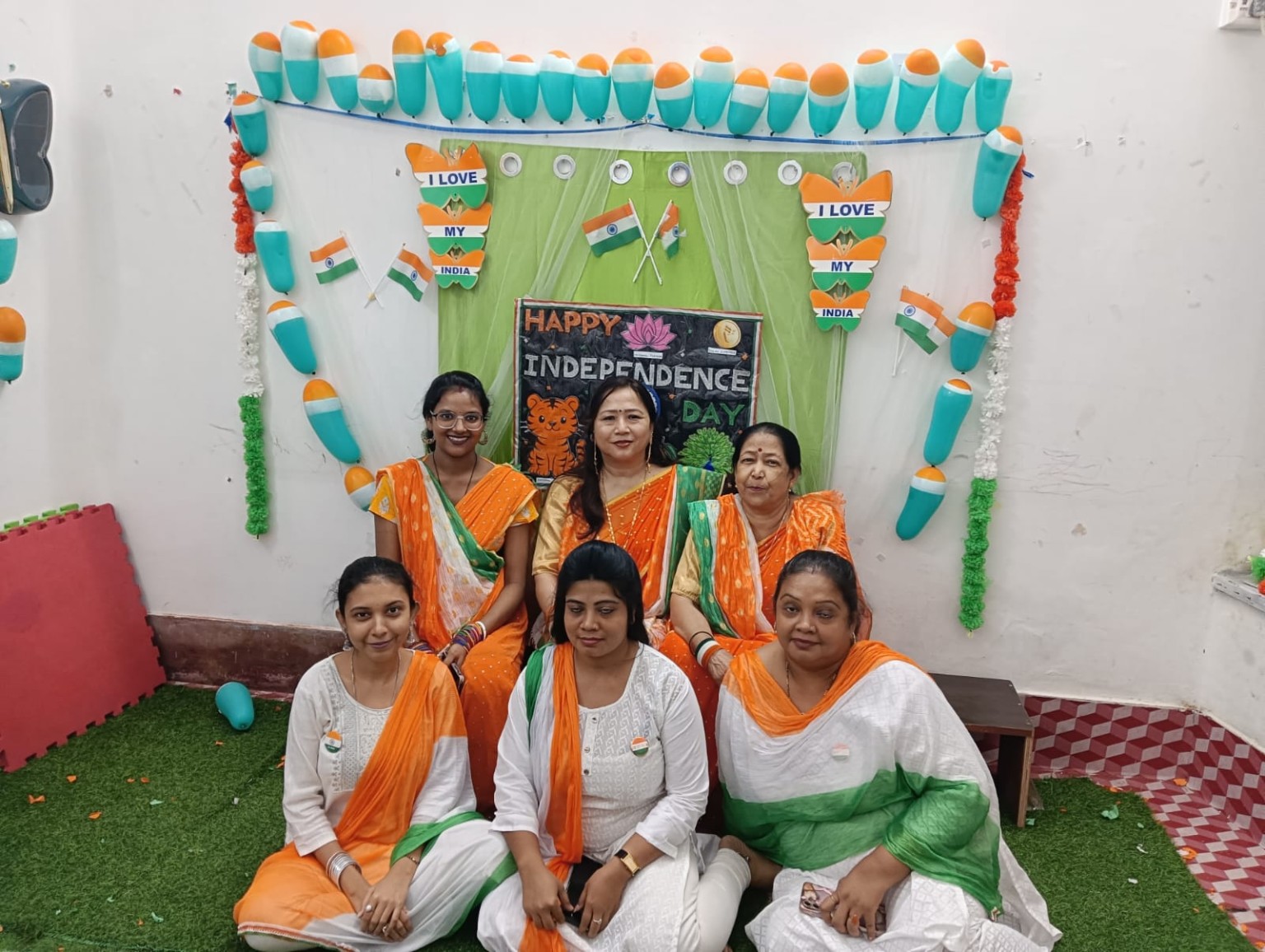 Zenith Kids faculty together during Independence Day